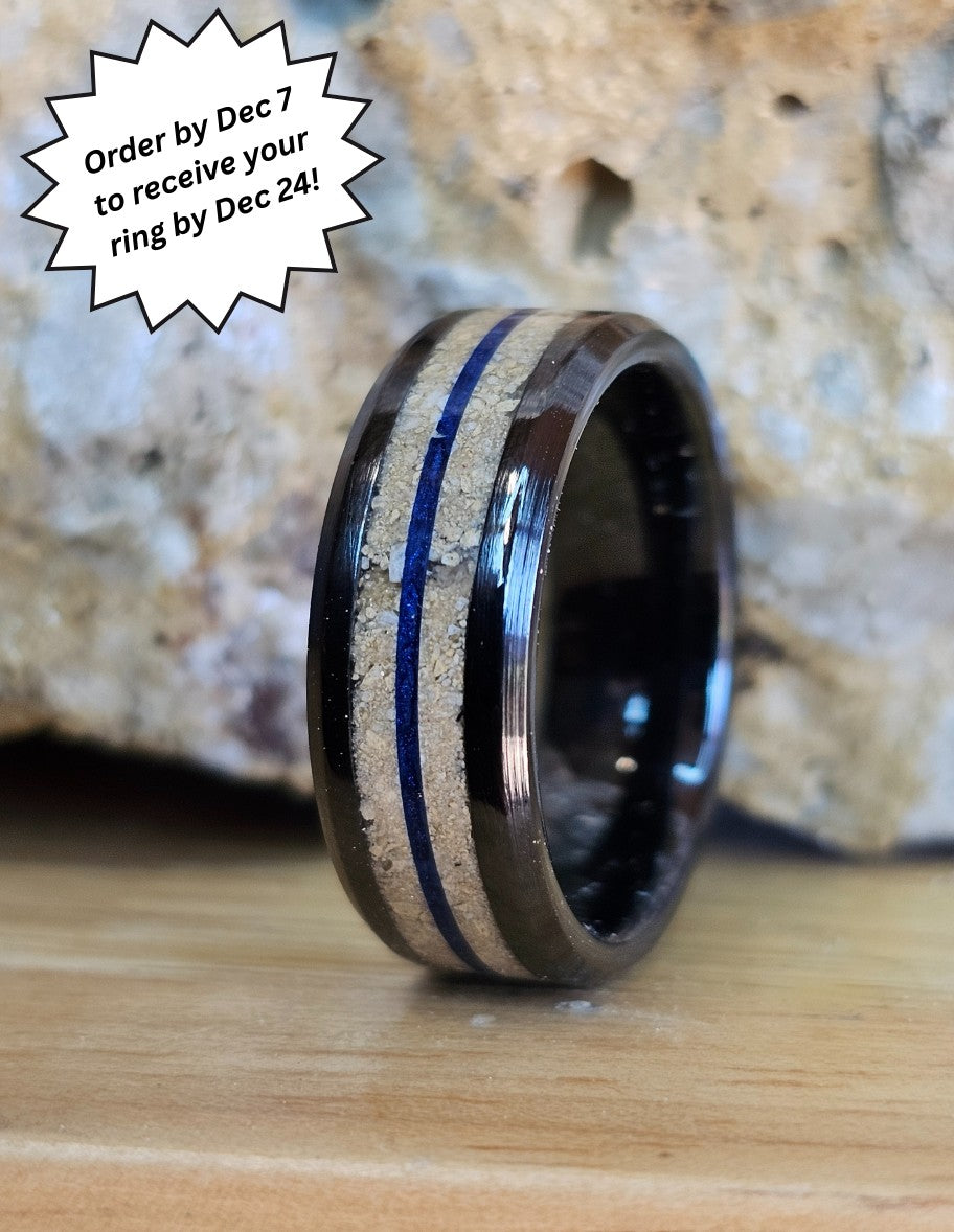 Penn State Black Ring Made From Beaver Stadium’s Concrete Foundation