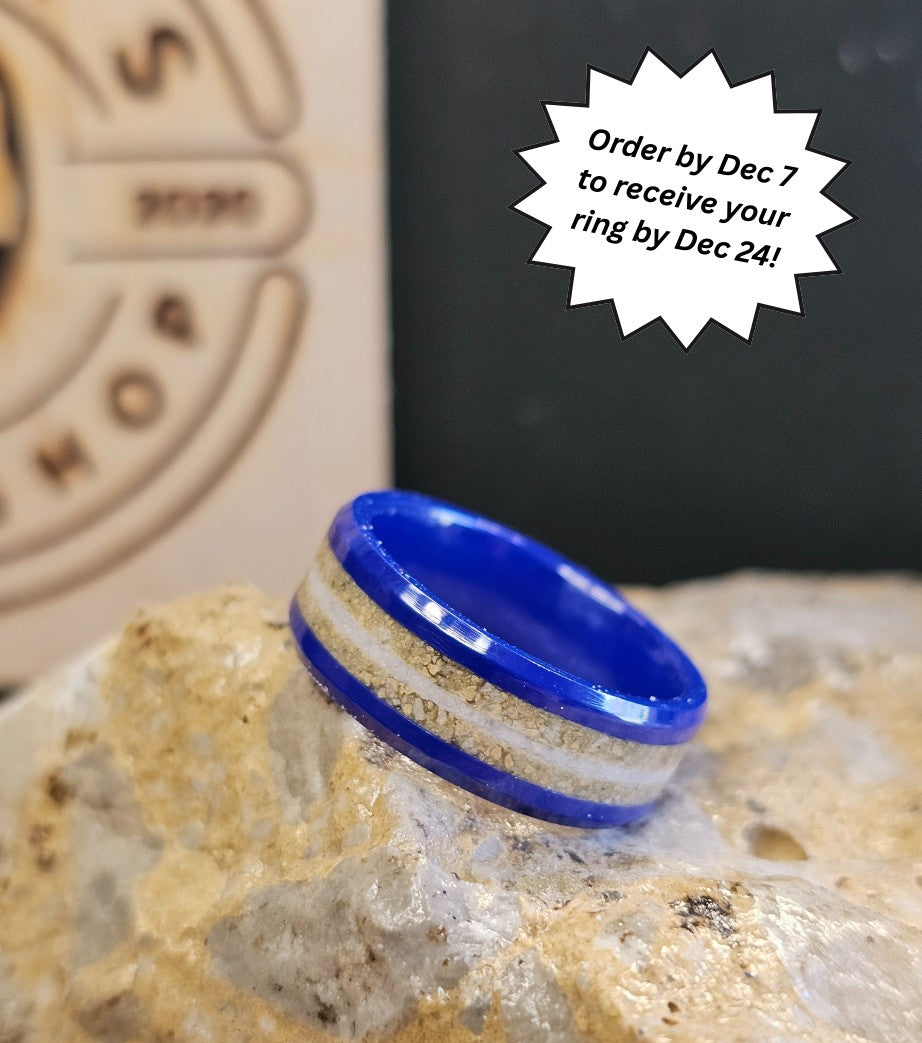 Penn State Blue Ring Made From Beaver Stadium’s Concrete Foundation